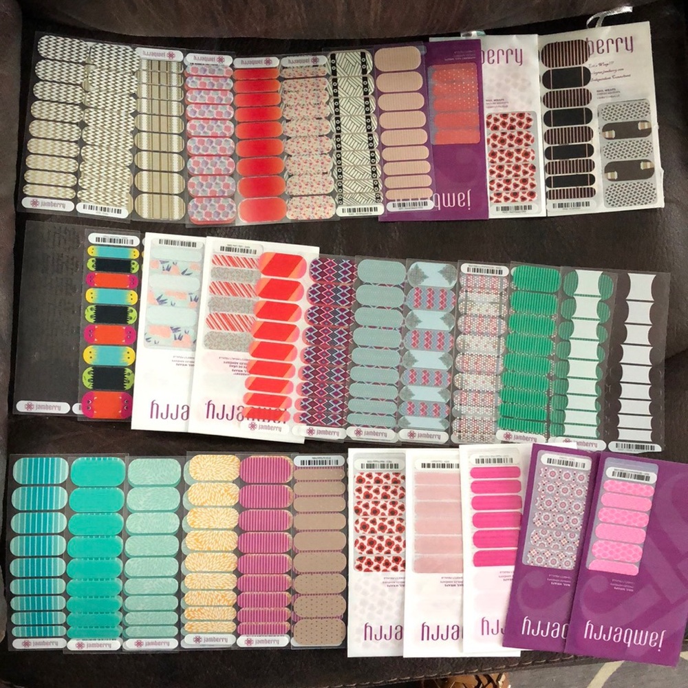 Jamberry lot 60+